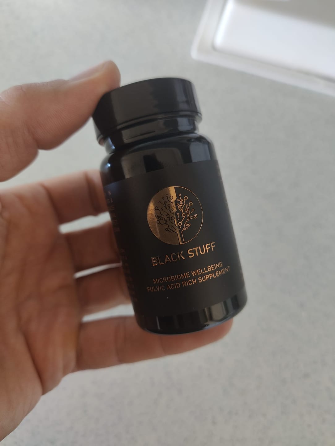 Customer photo review of BLACK STUFF POWDER WITH DOSING SCOOP