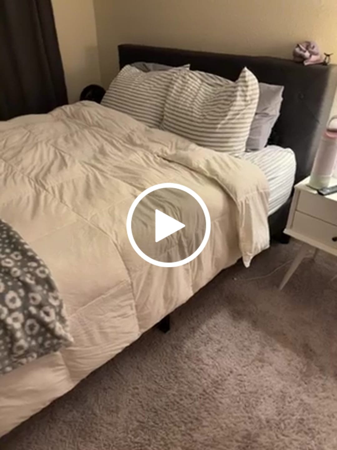 Customer video review of Organic Cotton Goose Down Comforter