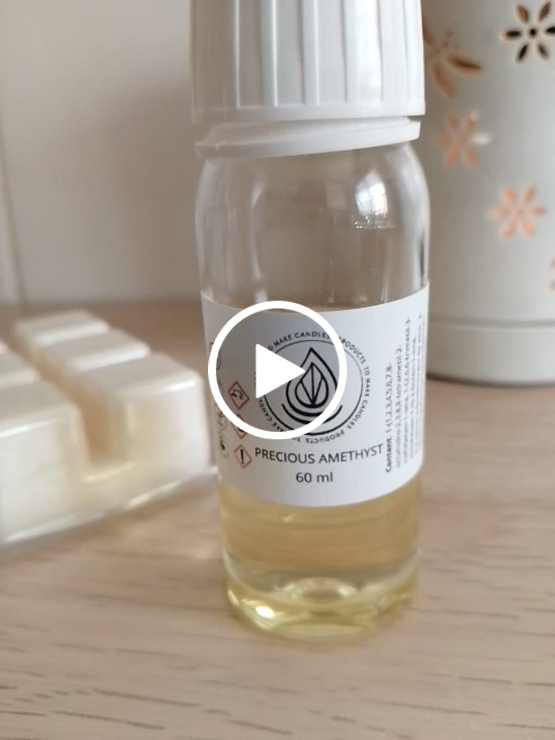 Customer video review of Fragancia PRECIOUS AMETHYST