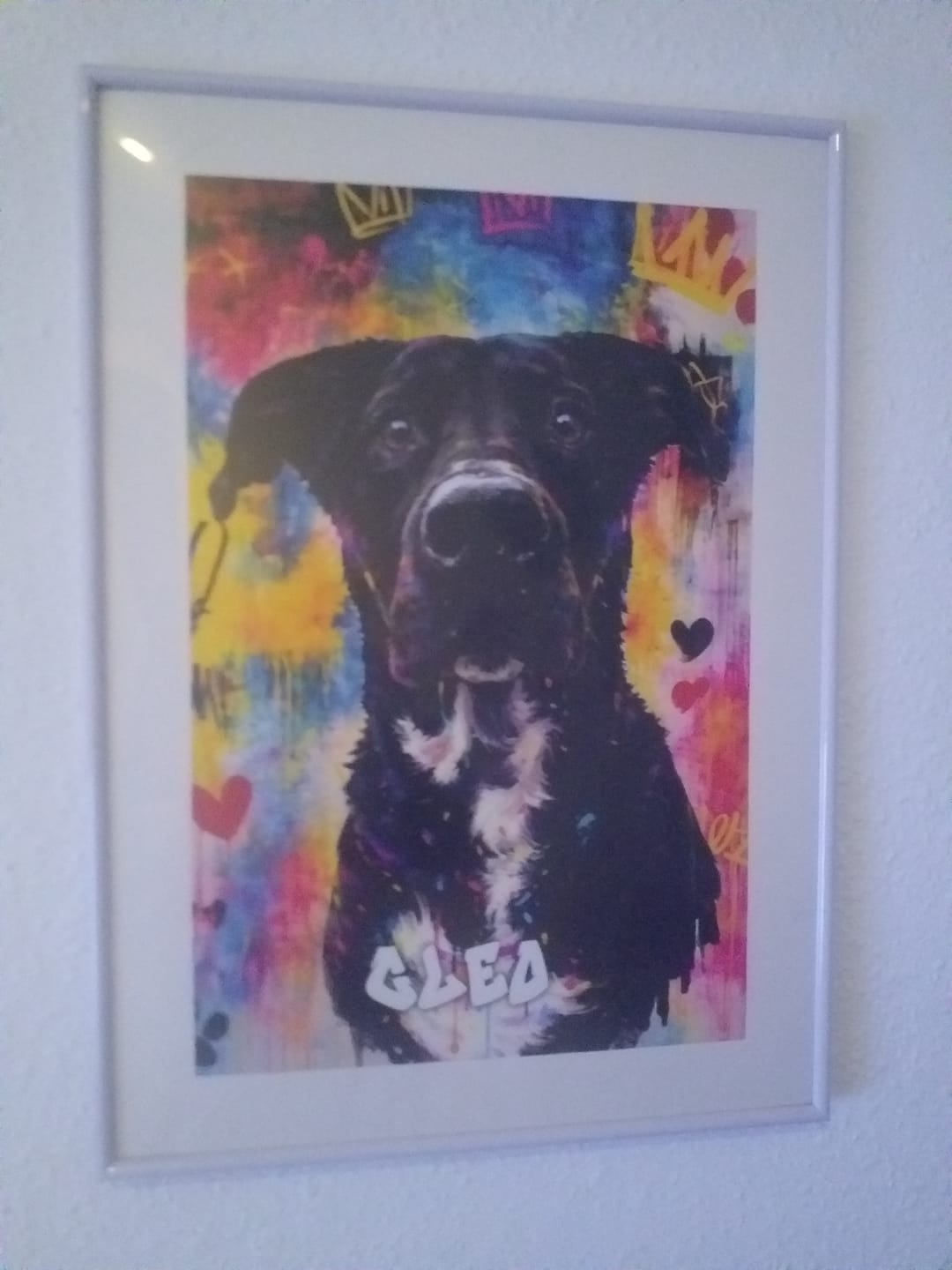 Customer photo review of Grafiti - Póster personalizado