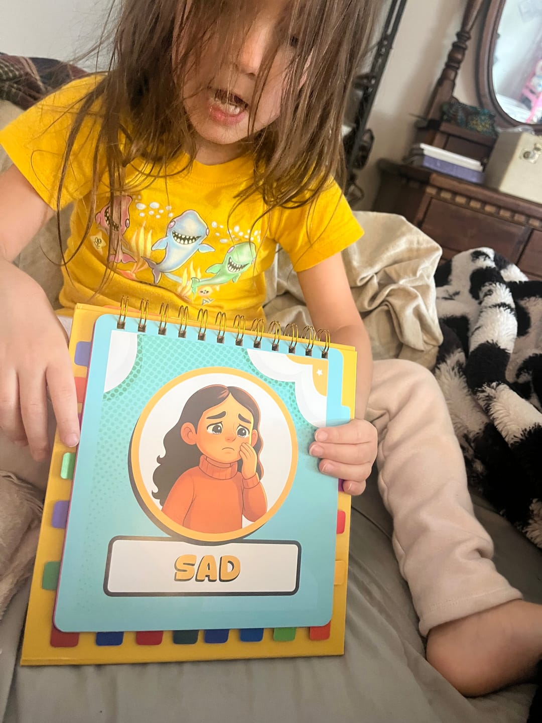 Customer photo review of Feelings & Emotions Flipbook