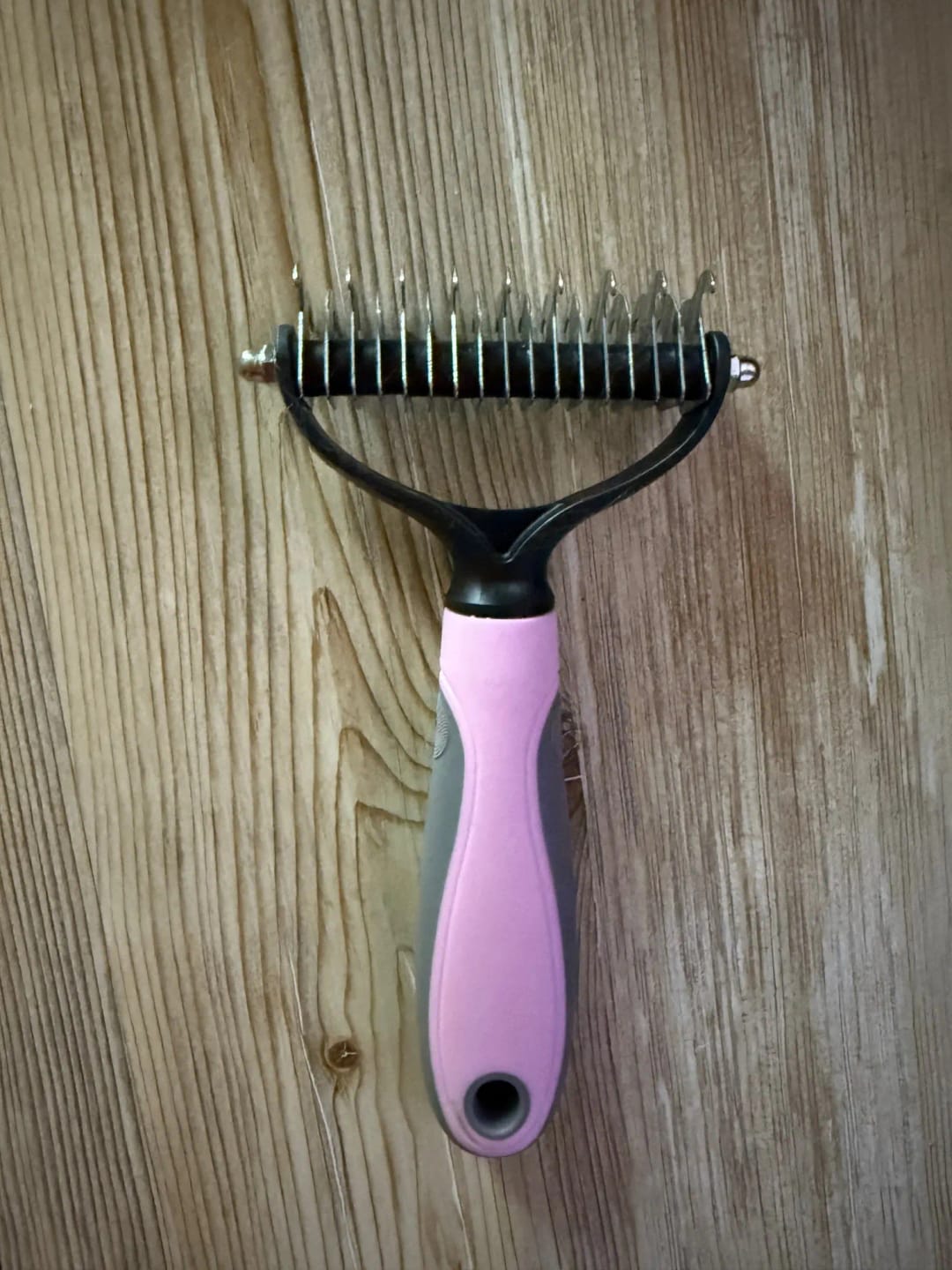 Customer photo review of FurFlow Dog Deshedding Undercoat Rake Brush | Ultimate Dog Grooming Tool