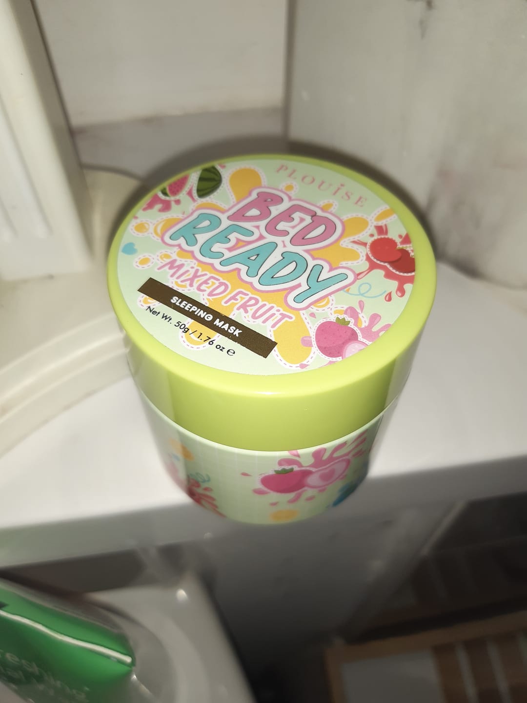 Customer photo review of Bed Ready Overnight Sleeping Mask
