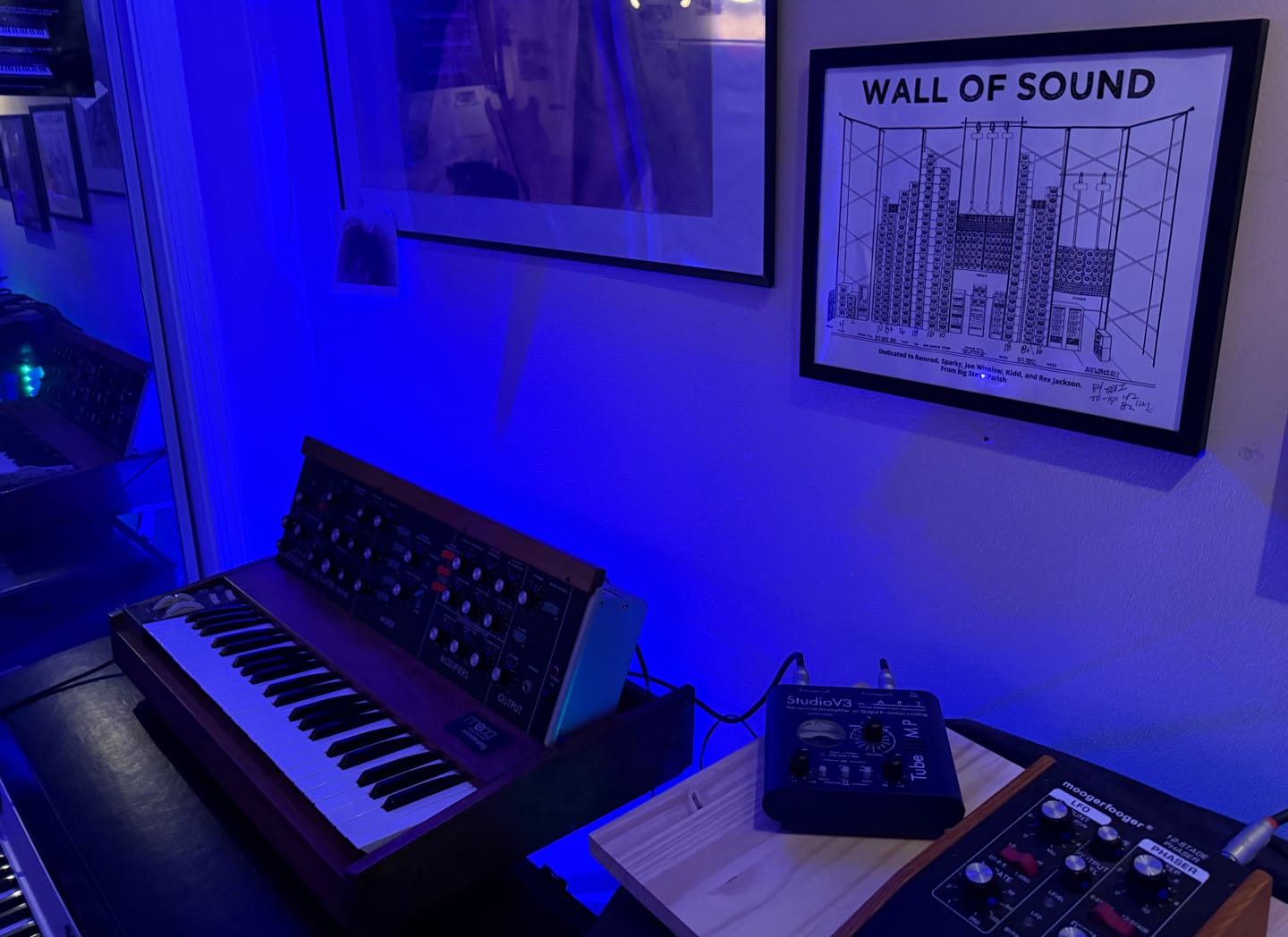 Customer photo review of Big Steve Wall of Sound Poster