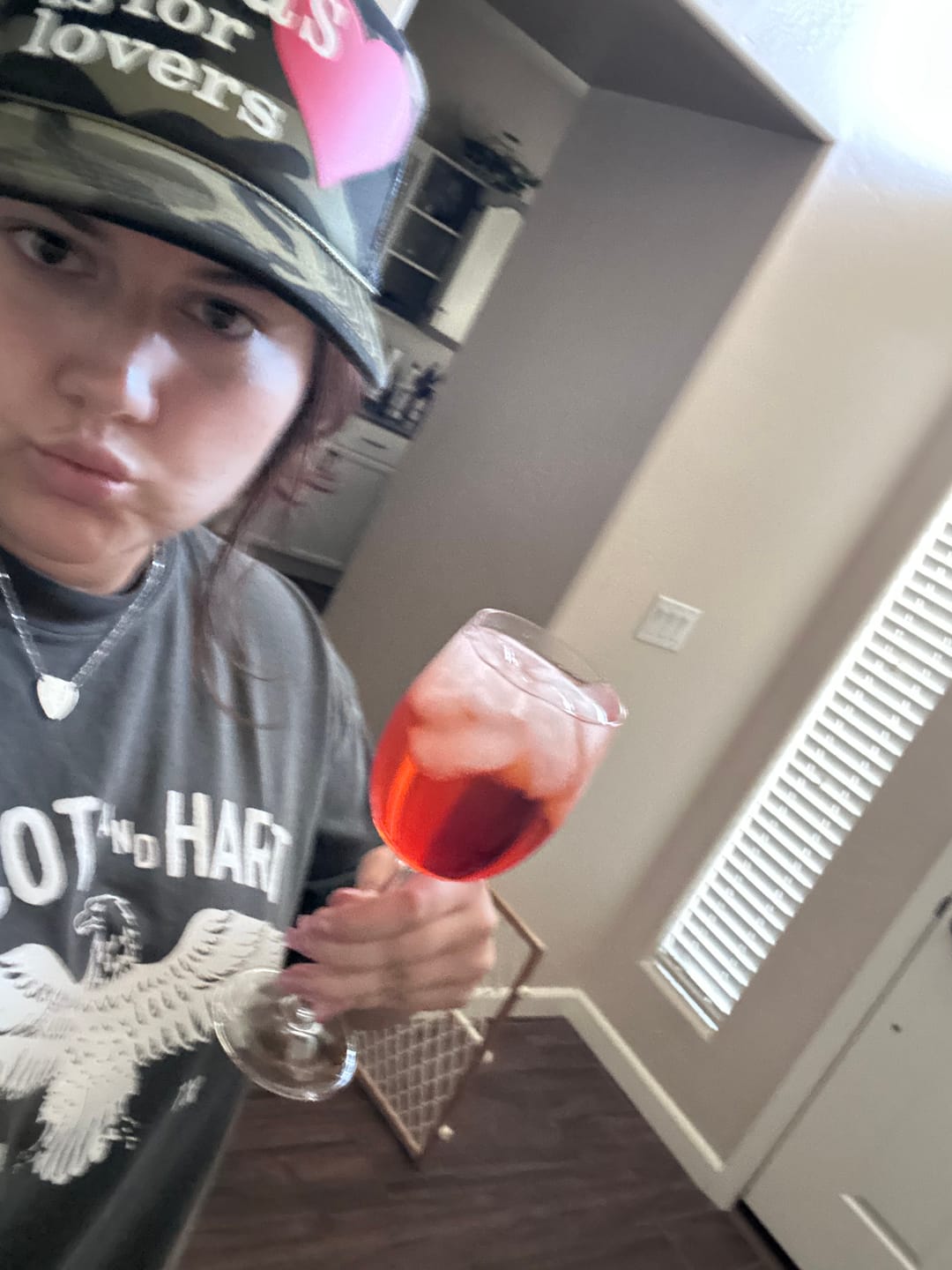 Customer photo review of Texas is for Lovers Trucker Hat