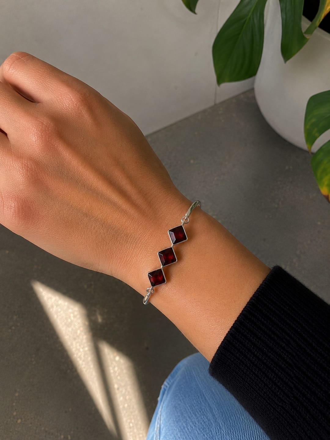 Customer photo review of Brazalete Anochecer en Bonampak