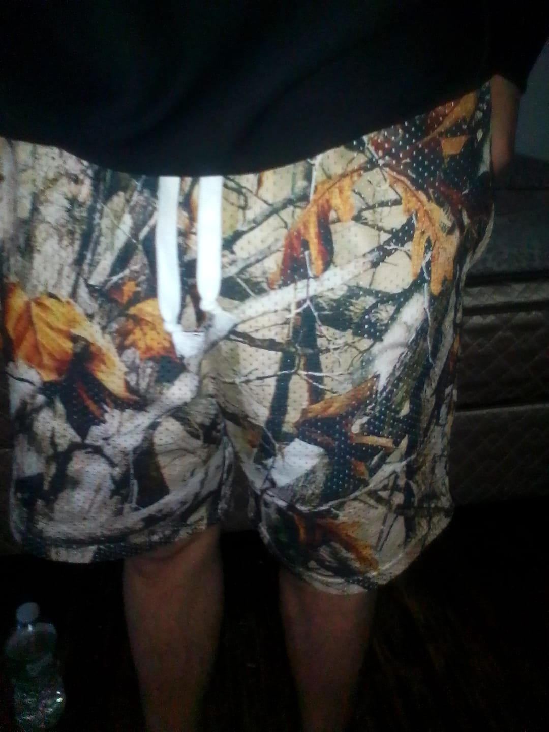 Customer photo review of Woodland Camo Mesh Shorts