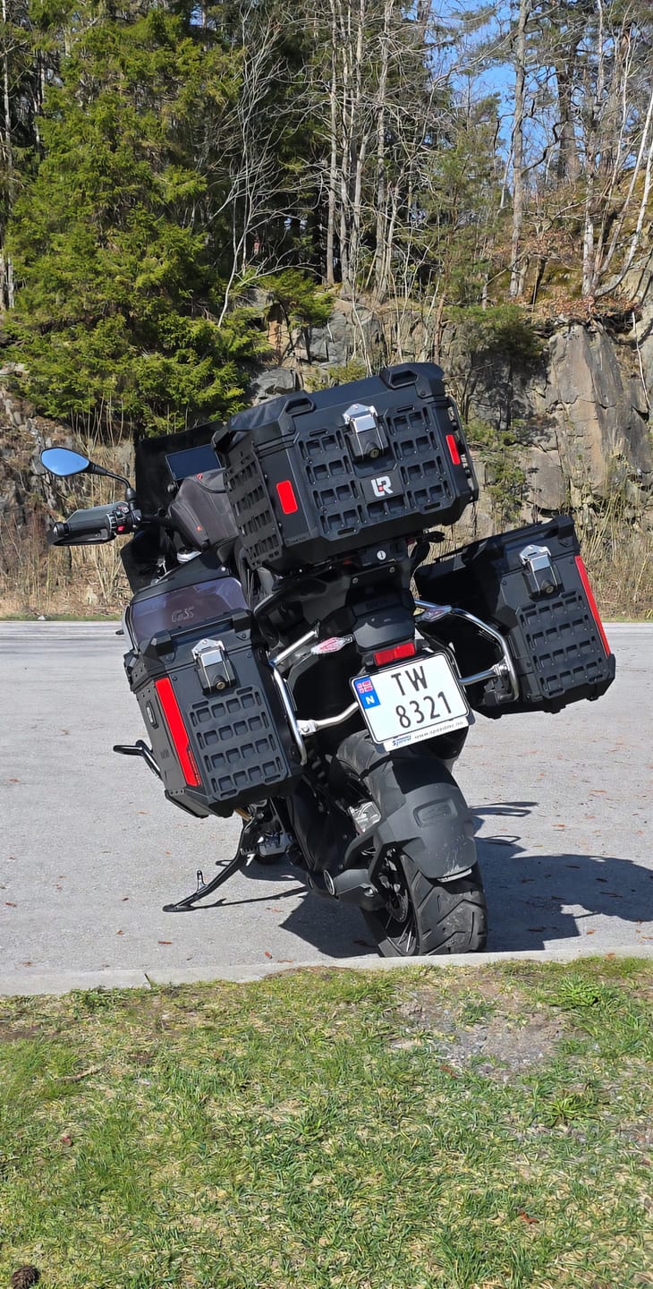 Customer photo review of Lone Rider World Flags