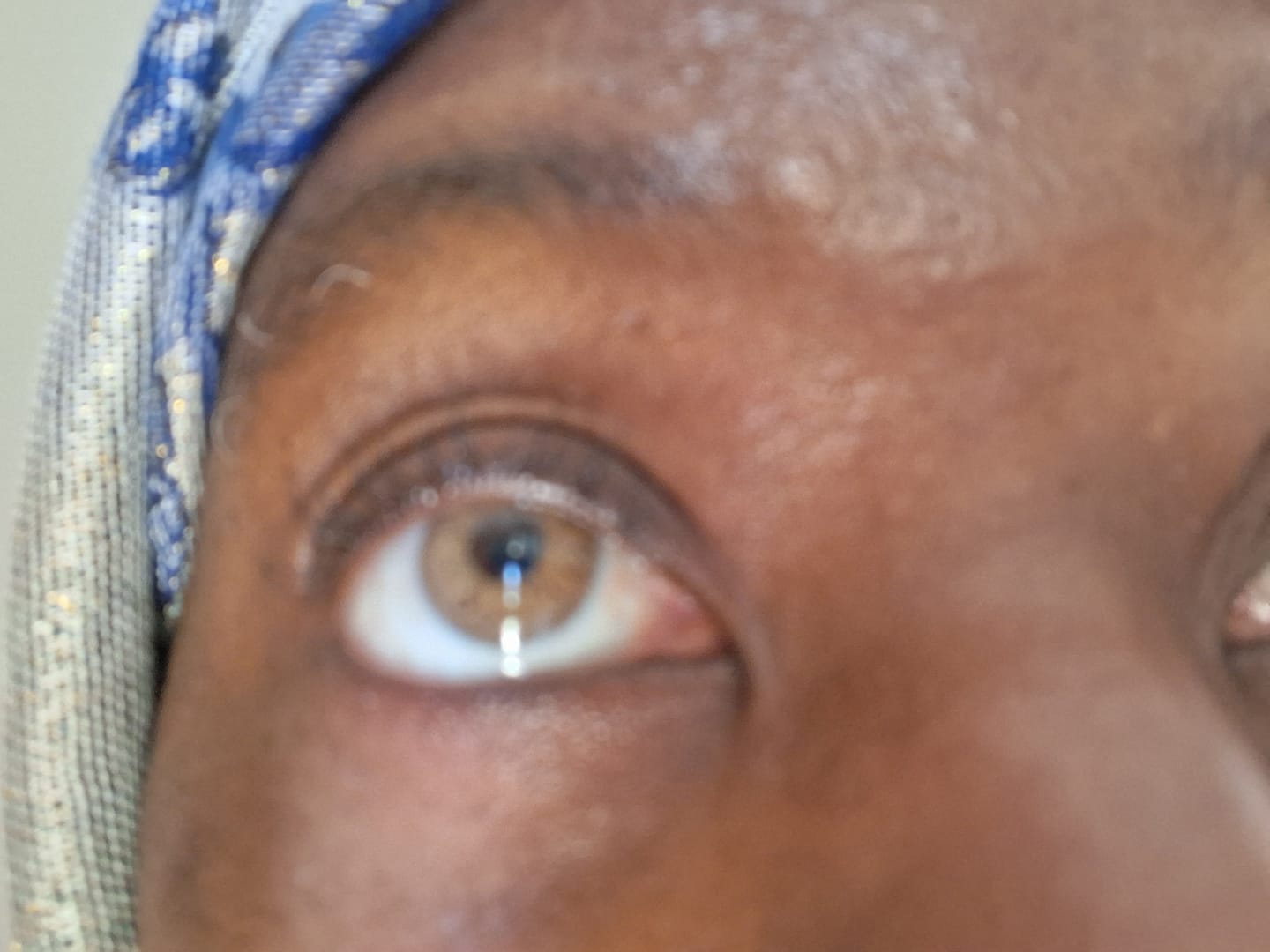 Customer photo review of Russia Brown Prescription Colored Contact Lenses