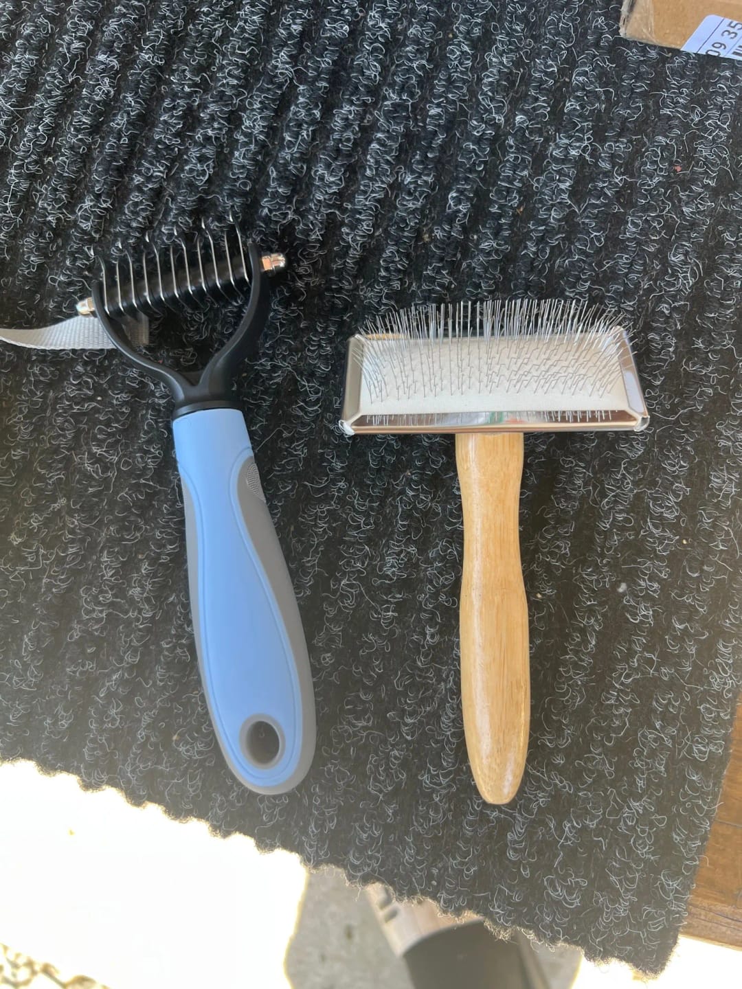 Customer photo review of FurFlow Dog Deshedding Undercoat Rake Brush | Ultimate Dog Grooming Tool