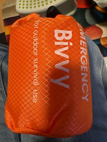 Customer photo review of Nødsovepose - Din trygghet i vinterkaoset
