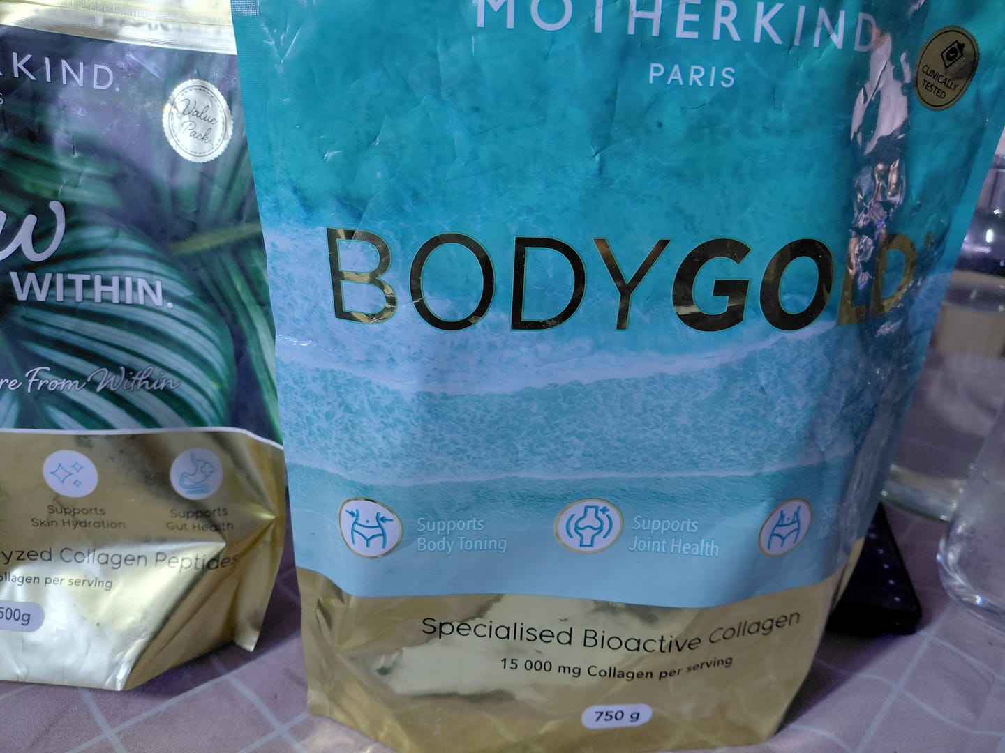 Customer photo review of BodyGOLD 750g Starter Kit