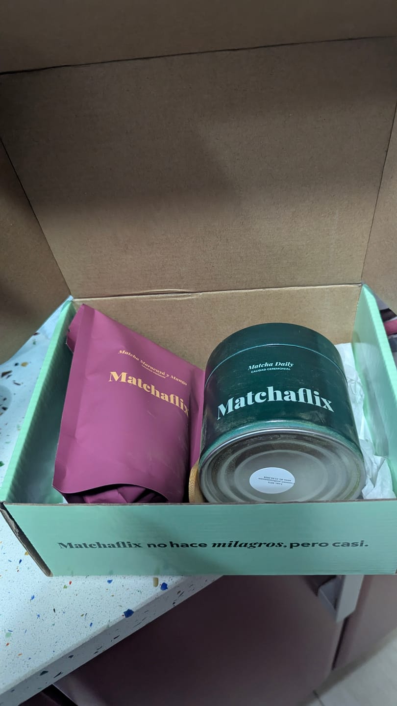 Customer photo review of Té Matcha Ceremonial Daily