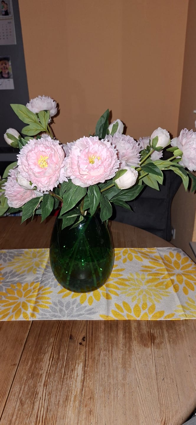 Customer photo review of Zijden Pioenrozen - Roze