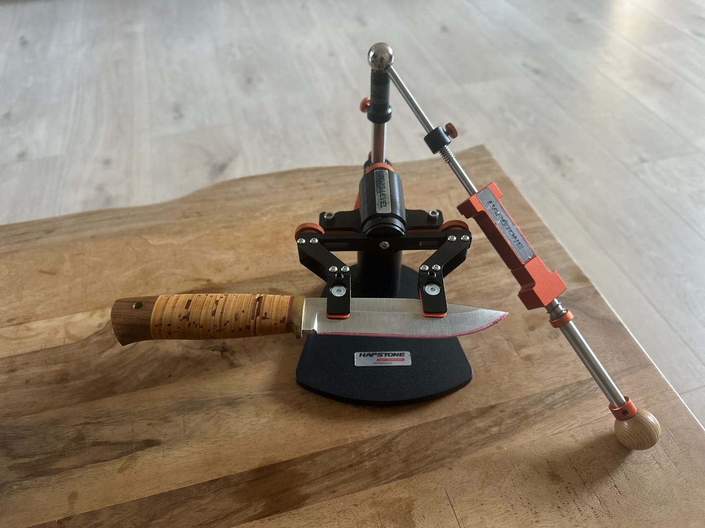Customer photo review of Hapstone RS Knife Sharpener