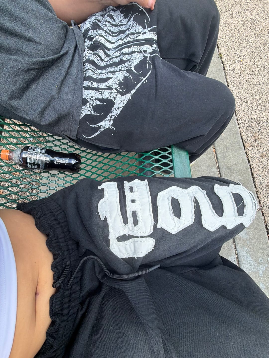 Customer photo review of 2127 - Big Patch Sweats
