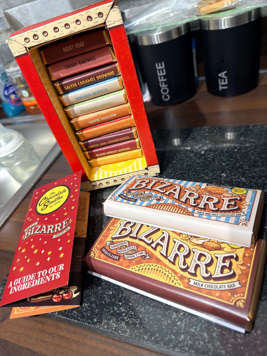 Customer photo review of Baklava Inspired Chocolate Bar 145g