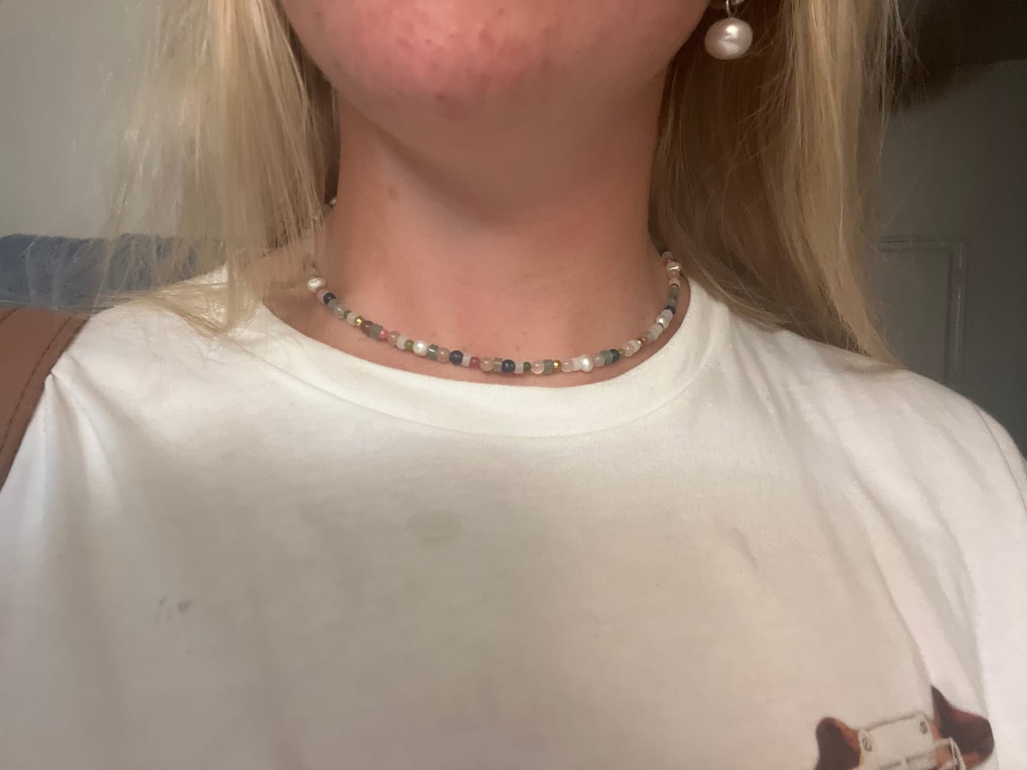 Customer photo review of Tropicana Pearl Necklace (Bundle)