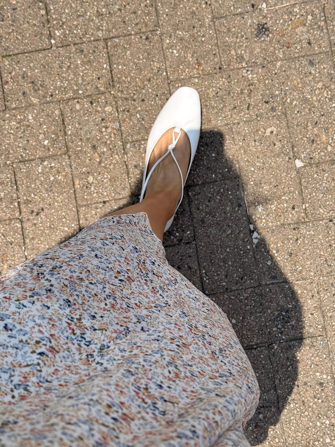 Customer photo review of Round Toe Knot Flats