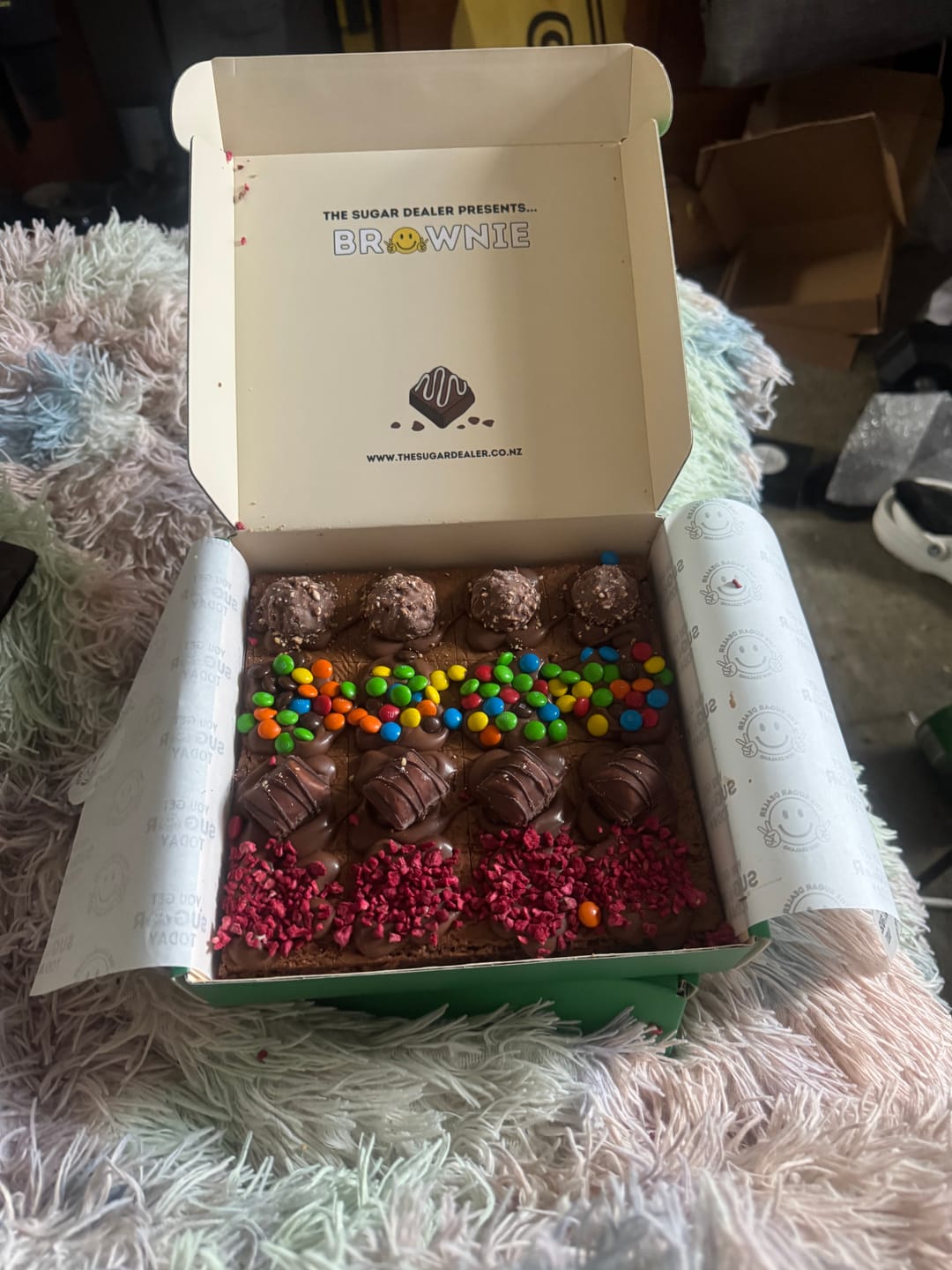 Customer photo review of Favourites brownie