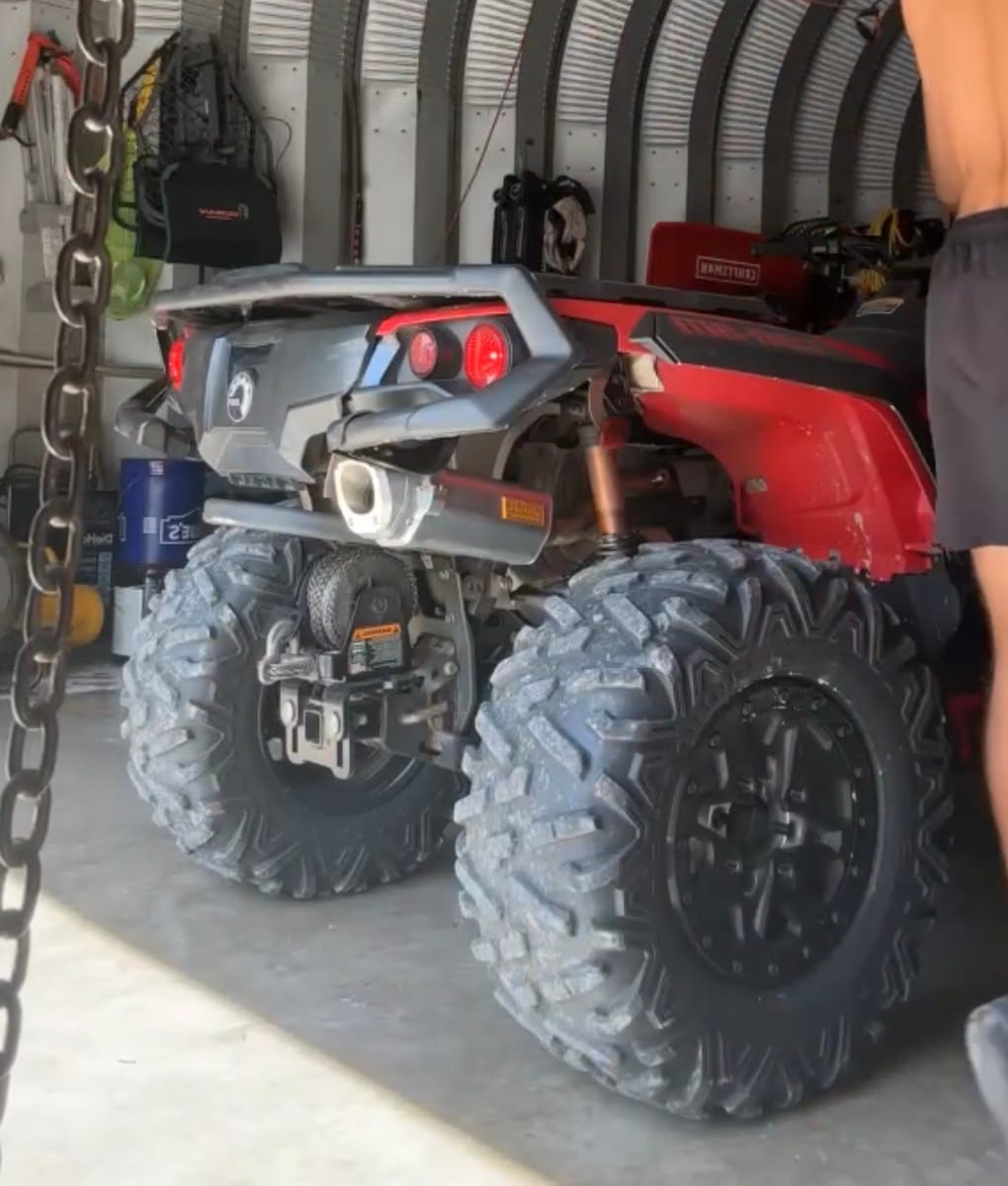 Customer photo review of Can-Am Outlander G2 Single