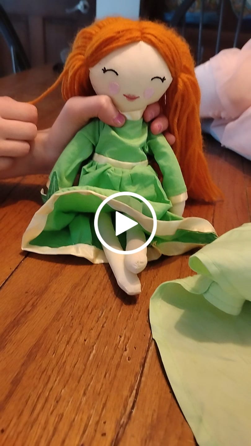 Customer video review of St. Brigid of Ireland Rag Doll