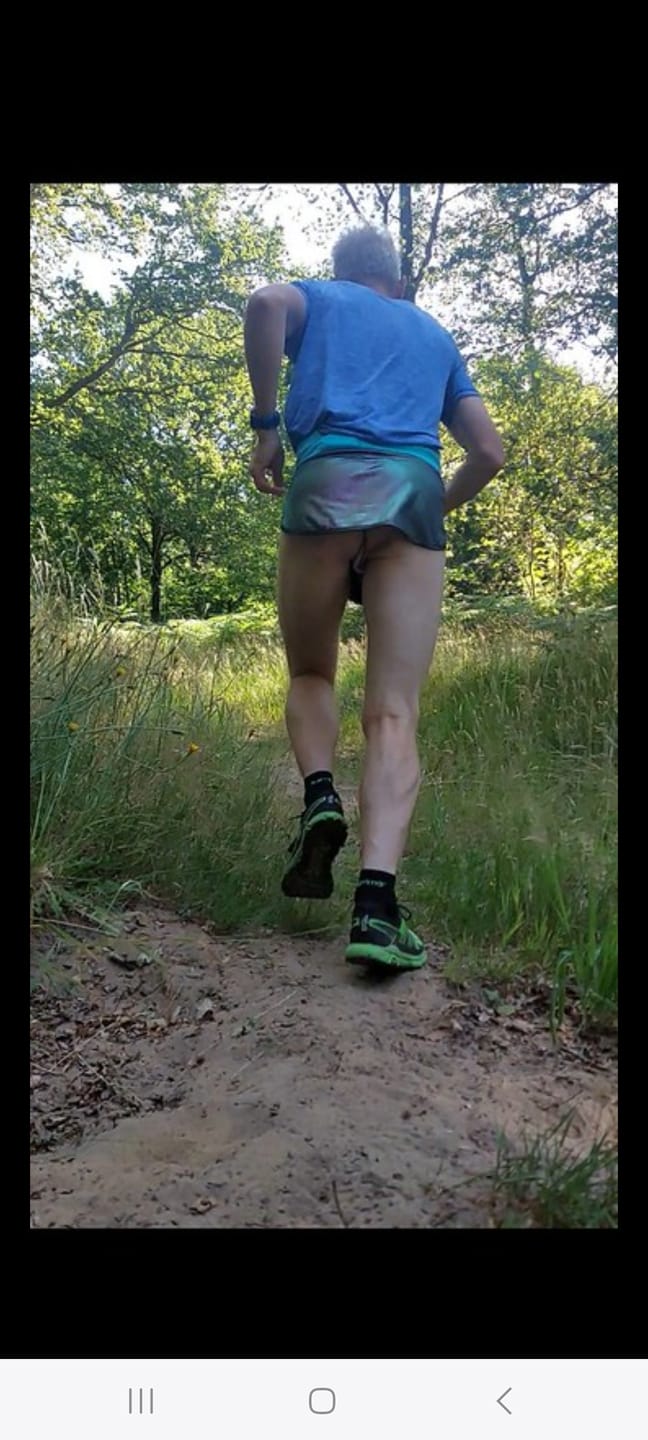 Customer photo review of Men's Sexy Split Side Shorts