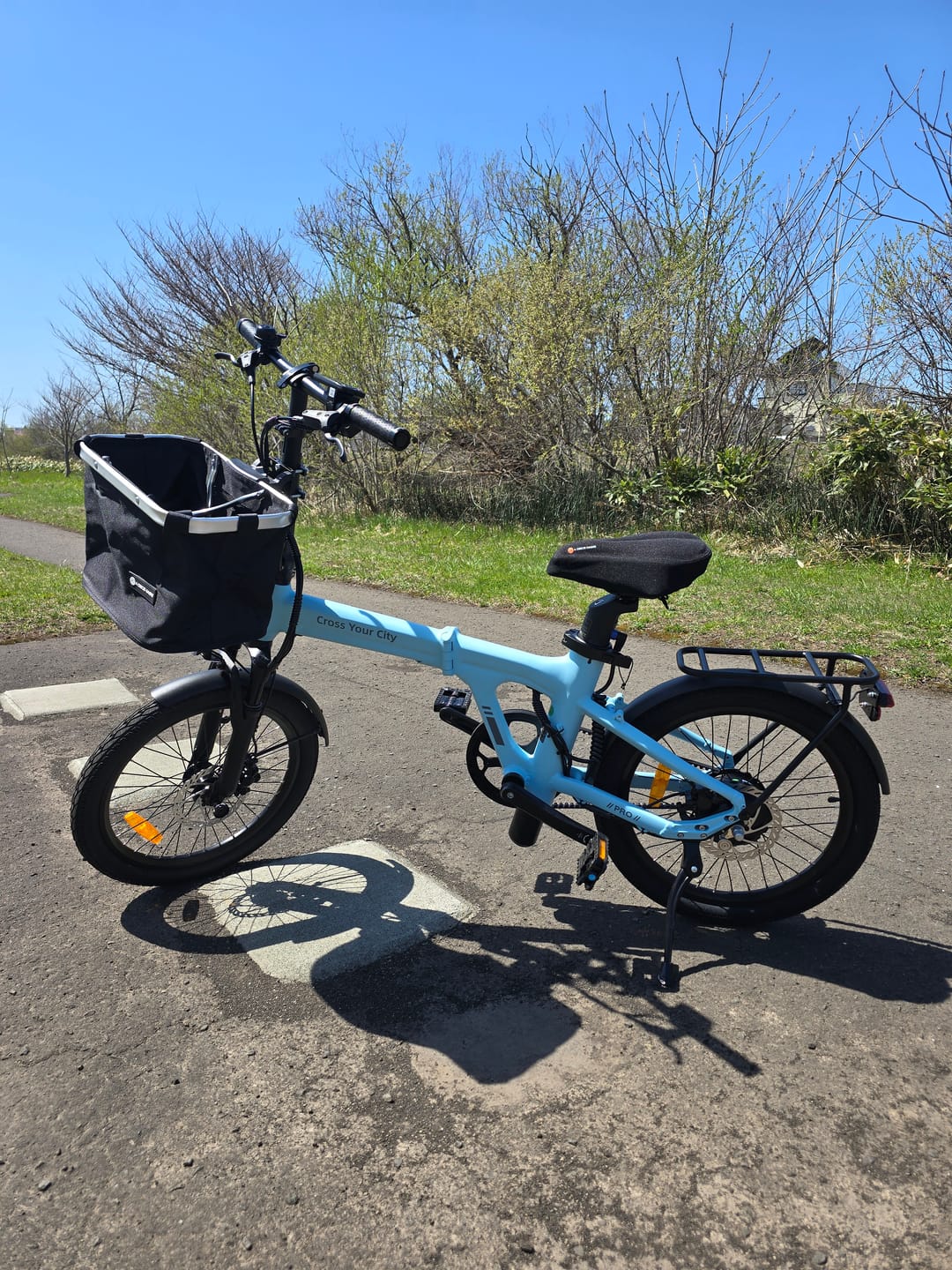 Customer photo review of ADO AIR 20 PRO 折りたたみ電動アシスト自転車 自動変速機能搭載