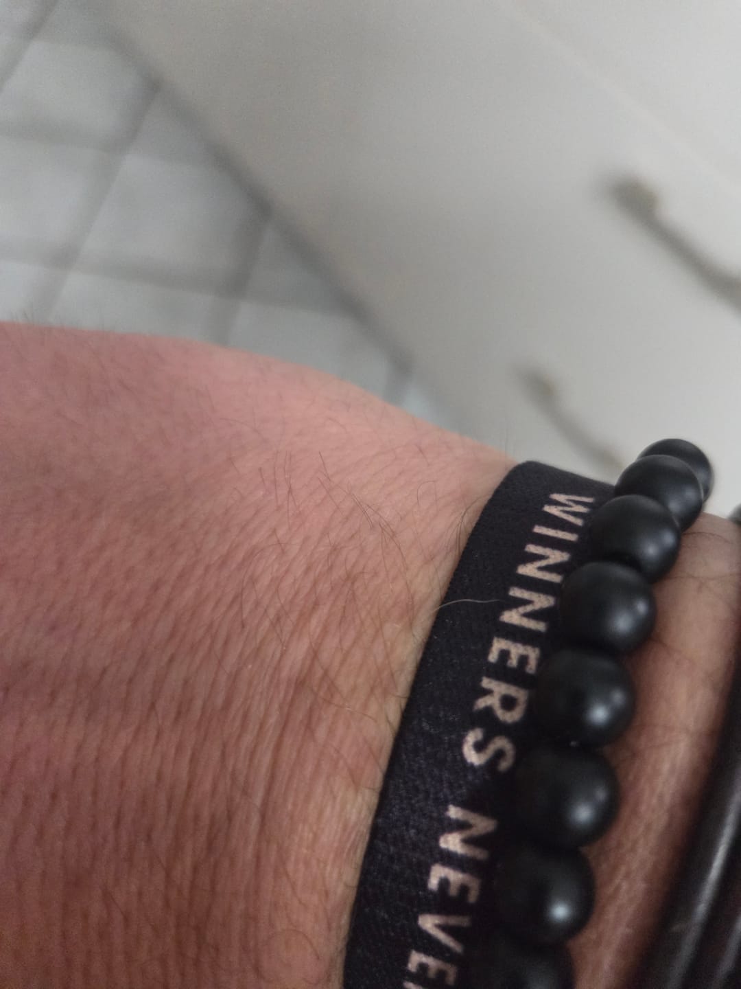Customer photo review of Stronger Every Day - Elastisches Armband