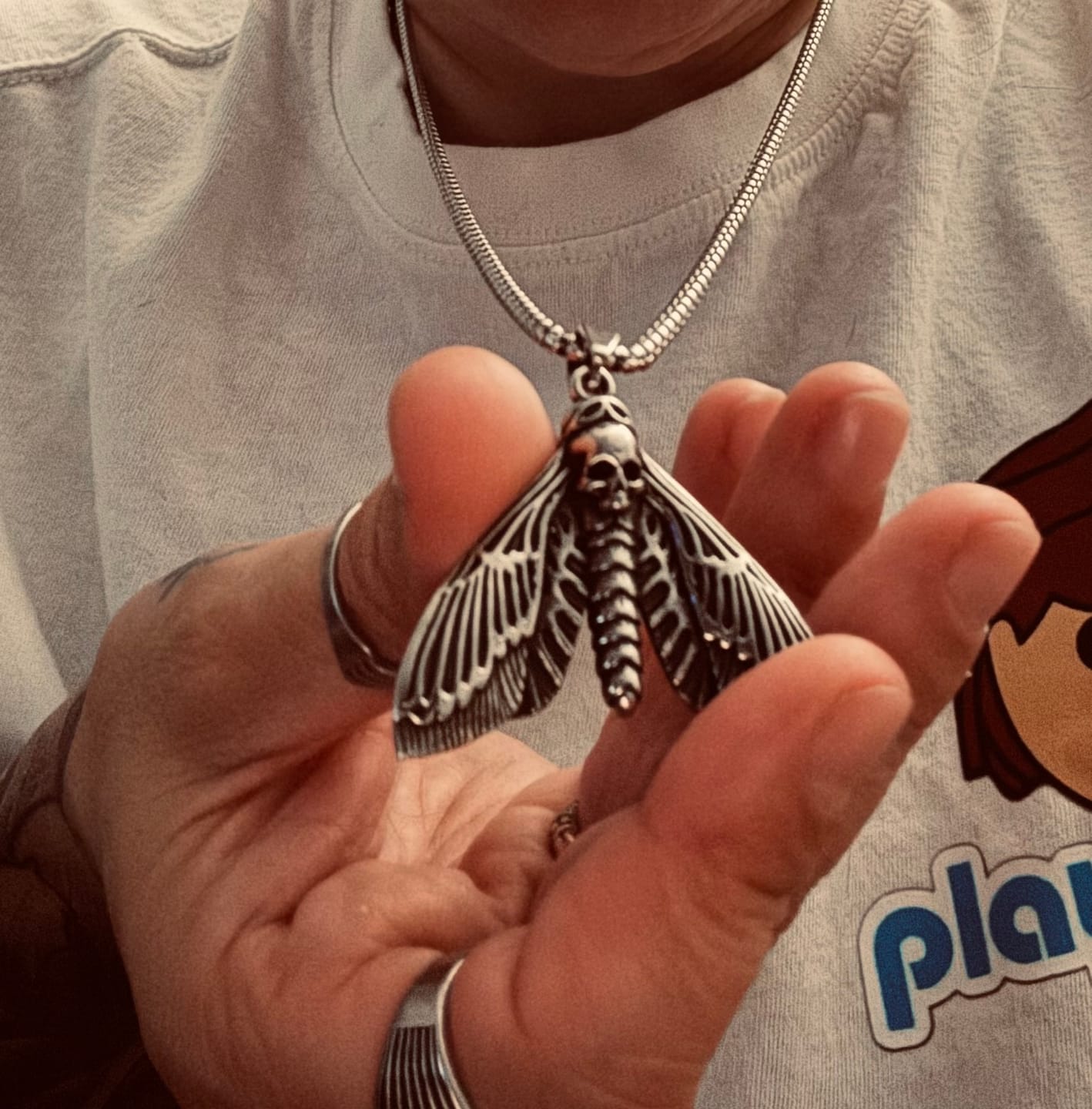Customer photo review of SKULL BUTTERFLY.