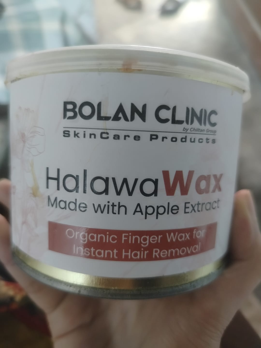 Customer photo review of Halawa Finger Wax - Made With Apple 🍎 Extract