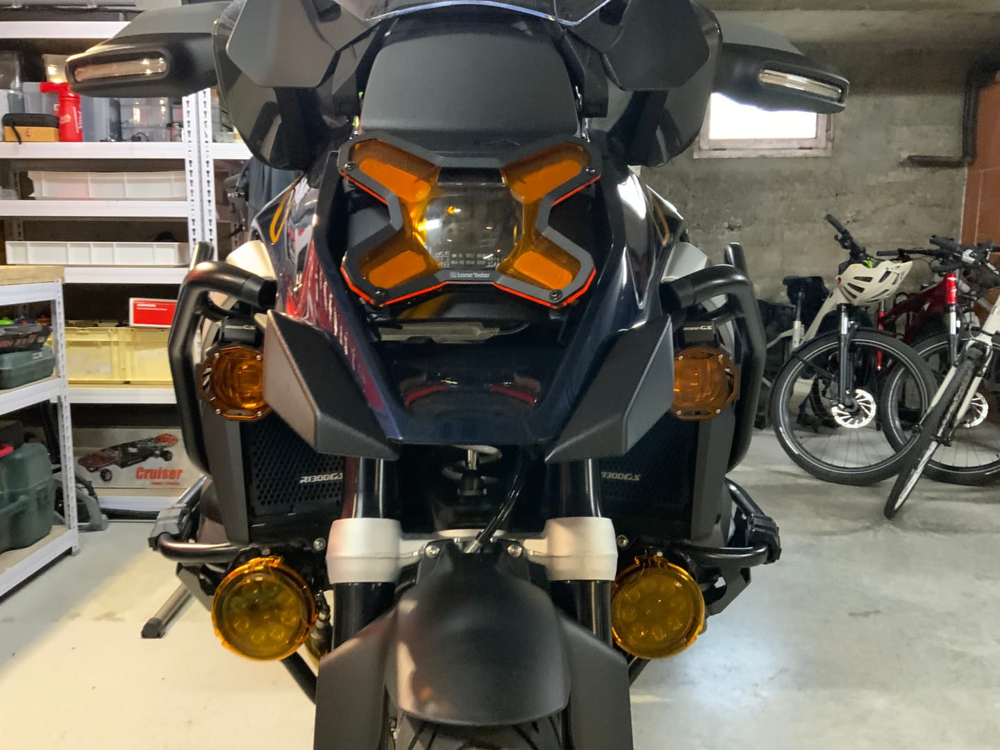 Customer photo review of Headlight Guard Kit for BMW R1300GS / R1300GS Adventure