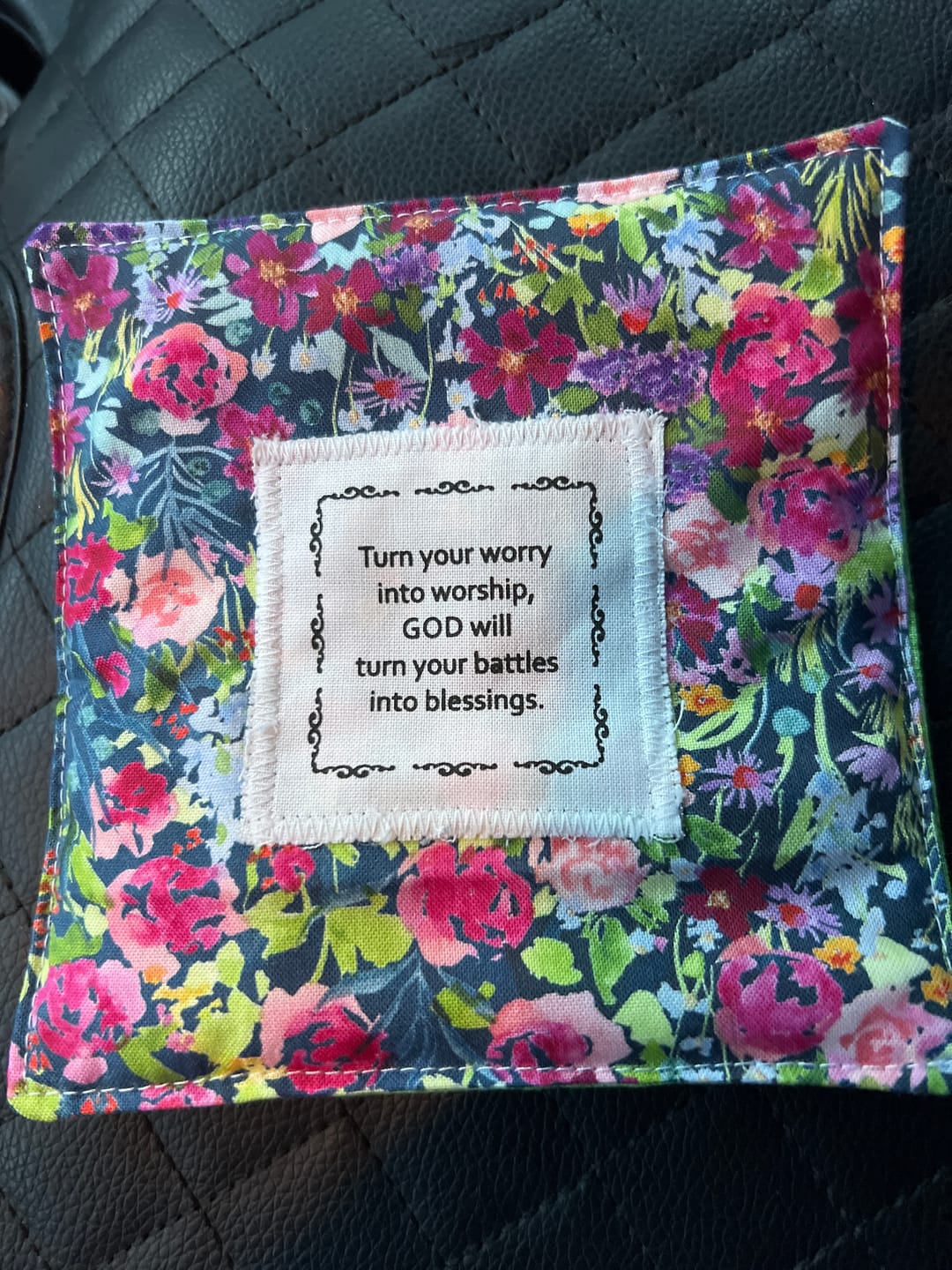 Customer photo review of Creative Grids Batting Buddy Template Set
