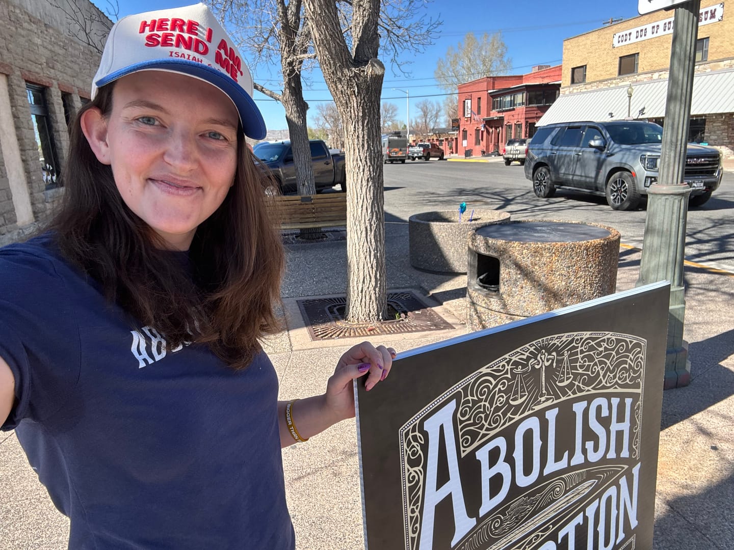 Customer photo review of Hat: Here I am send me