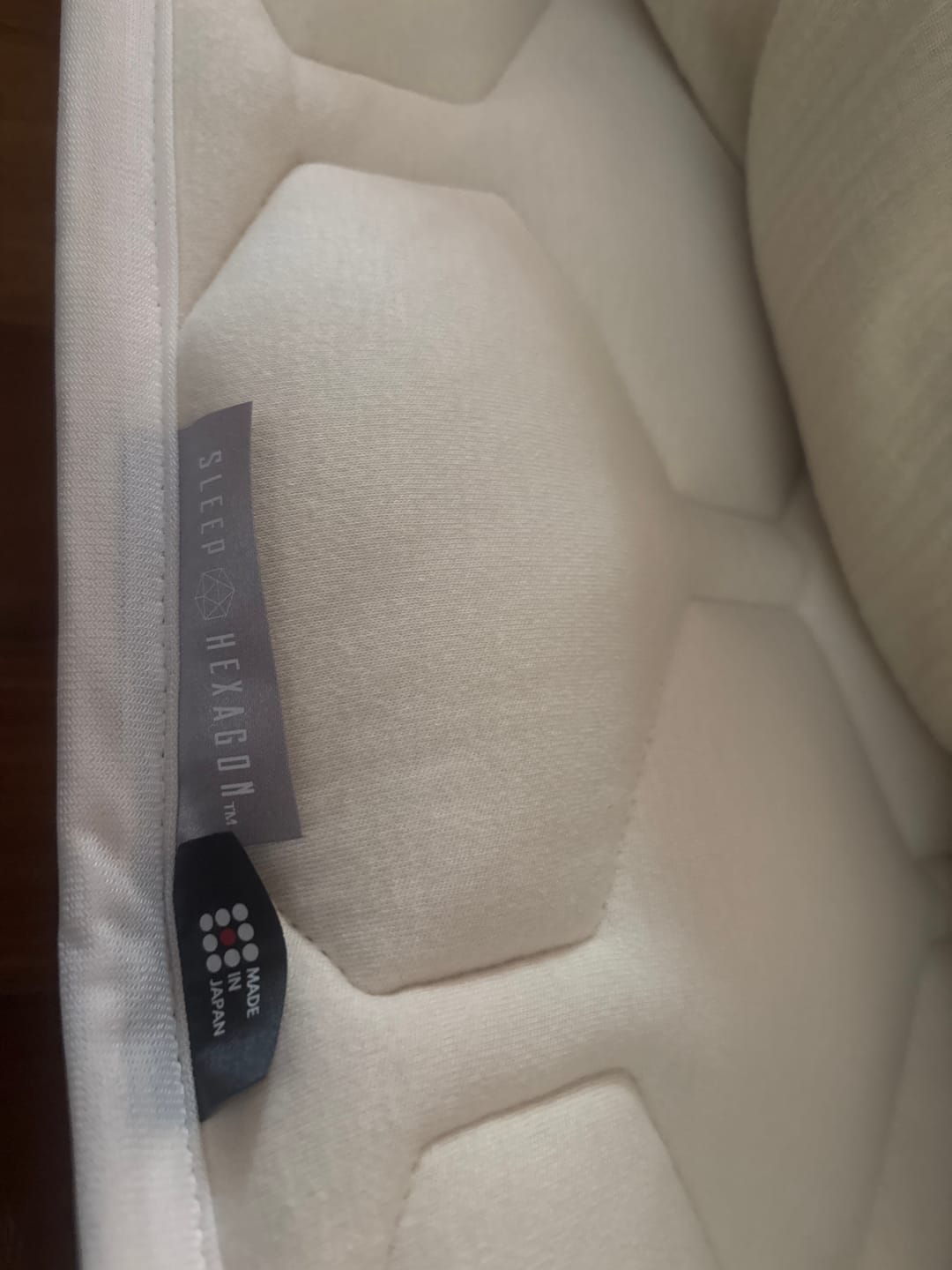 Customer photo review of SLEEP HEXAGON　ホルミシス敷パッド