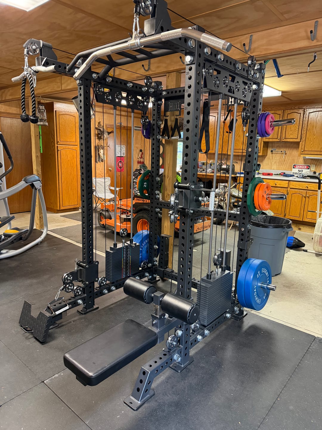 Customer photo review of Blazzed HD1 Squat Rack Functional Trainer