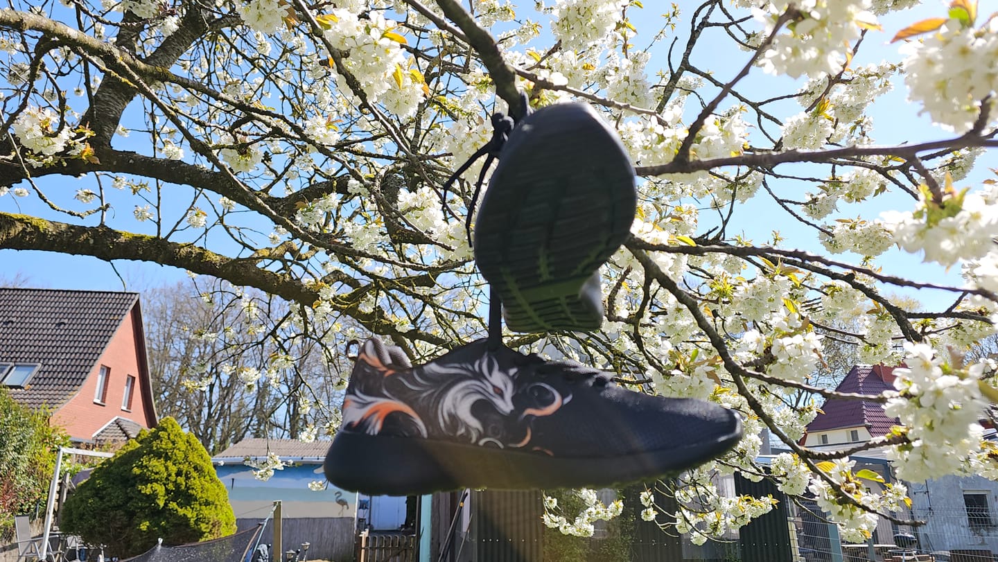 Customer photo review of Sneakers Kitsunebi
