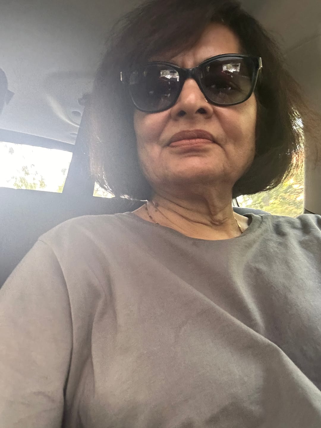 Customer photo review of Women German Grey Round Neck T-shirt