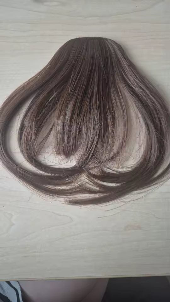 Customer photo review of Remy Clip-In Pony / Fringe