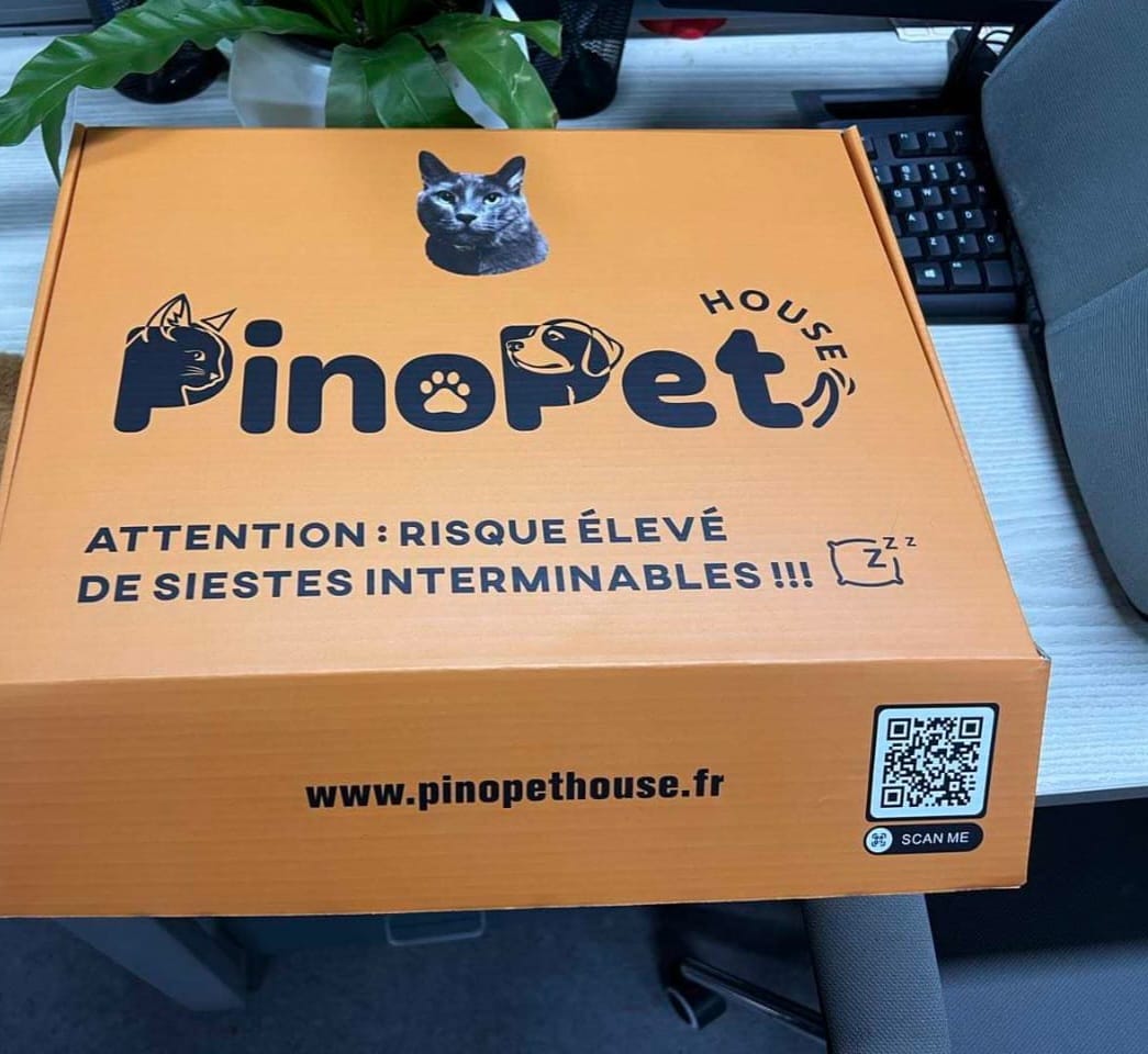 Customer photo review of Canapé Douillet Royal PINOPET HOUSE “Le canapé préféré des chats… qui protège le vôtre”