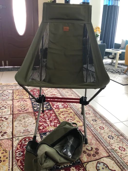 Customer photo review of Składane Krzesło Kempingowe Naturwide – Przenośne i Wygodne