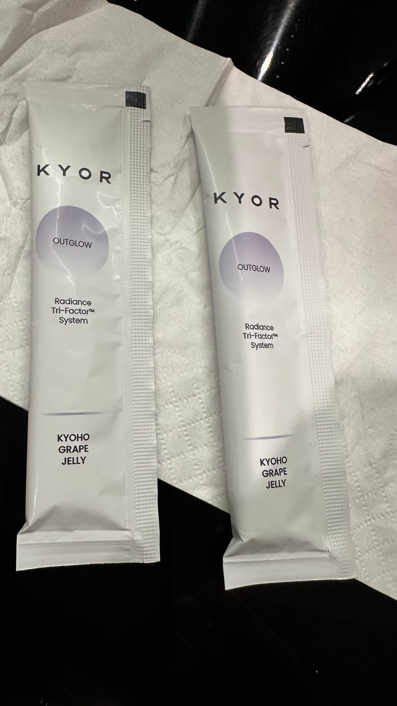 Customer photo review of OUTGLOW - Radiance Tri-Factor™ Jelly (Bonus 3 Sachets)