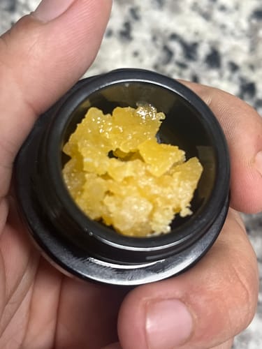 Customer photo review of Purple Punch | THCA Crumble