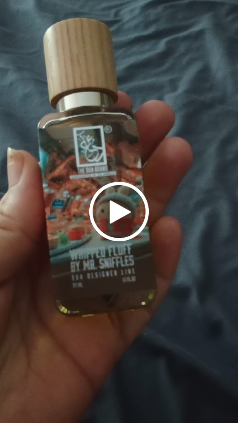 Customer video review of Whipped Fluff By Mr. Sniffles