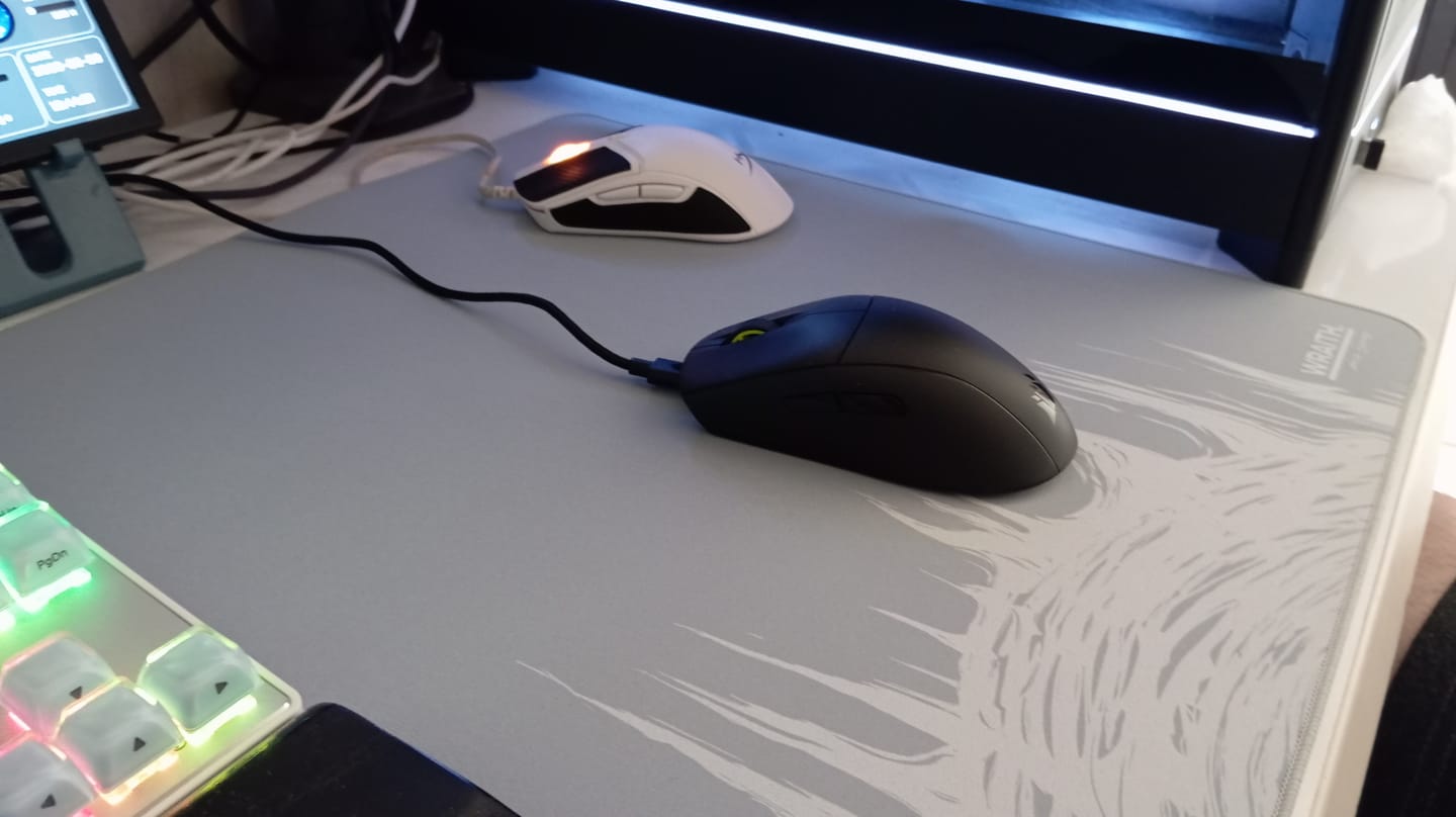 Customer photo review of Wraith Ace Series Poron Mousepad