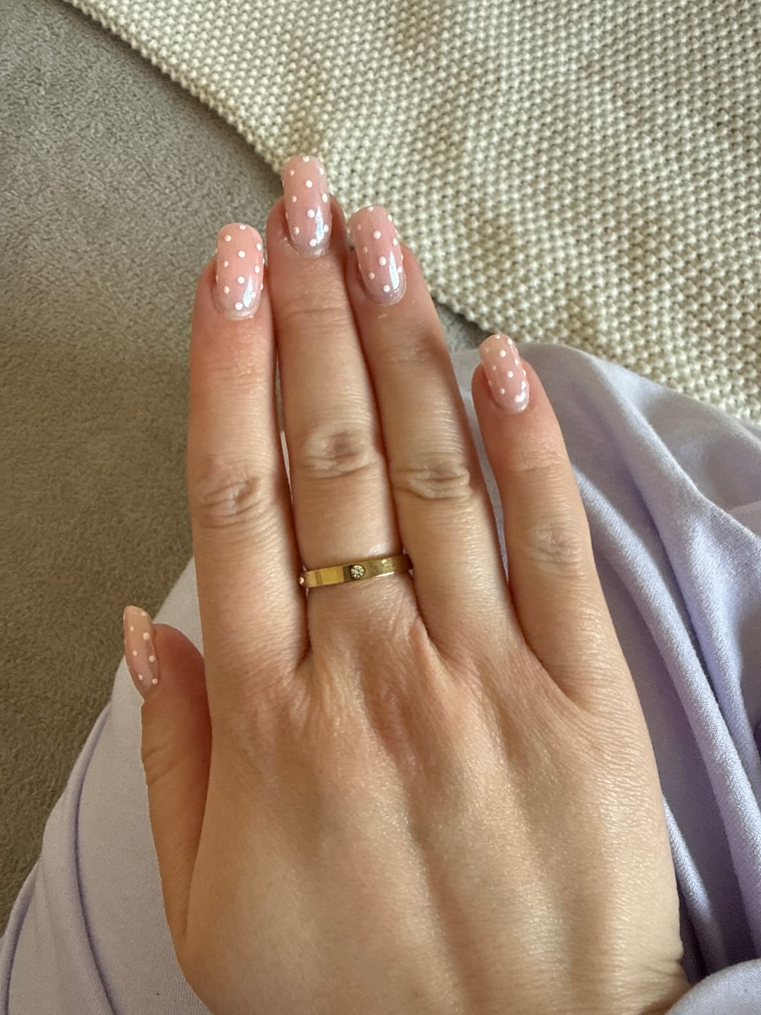Customer photo review of Eternity Stacking Ring