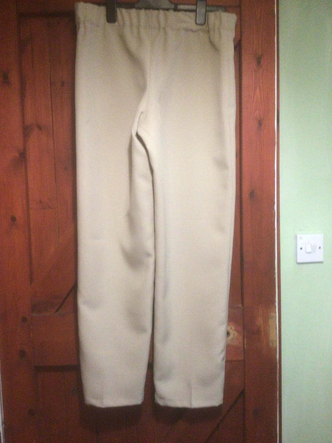 Customer photo review of Plain Polyester Suiting Fabric
