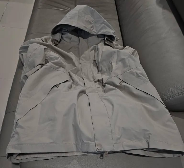 Customer photo review of Damska Wodoodporna Kurtka Przeciwdeszczowa 3-w-1