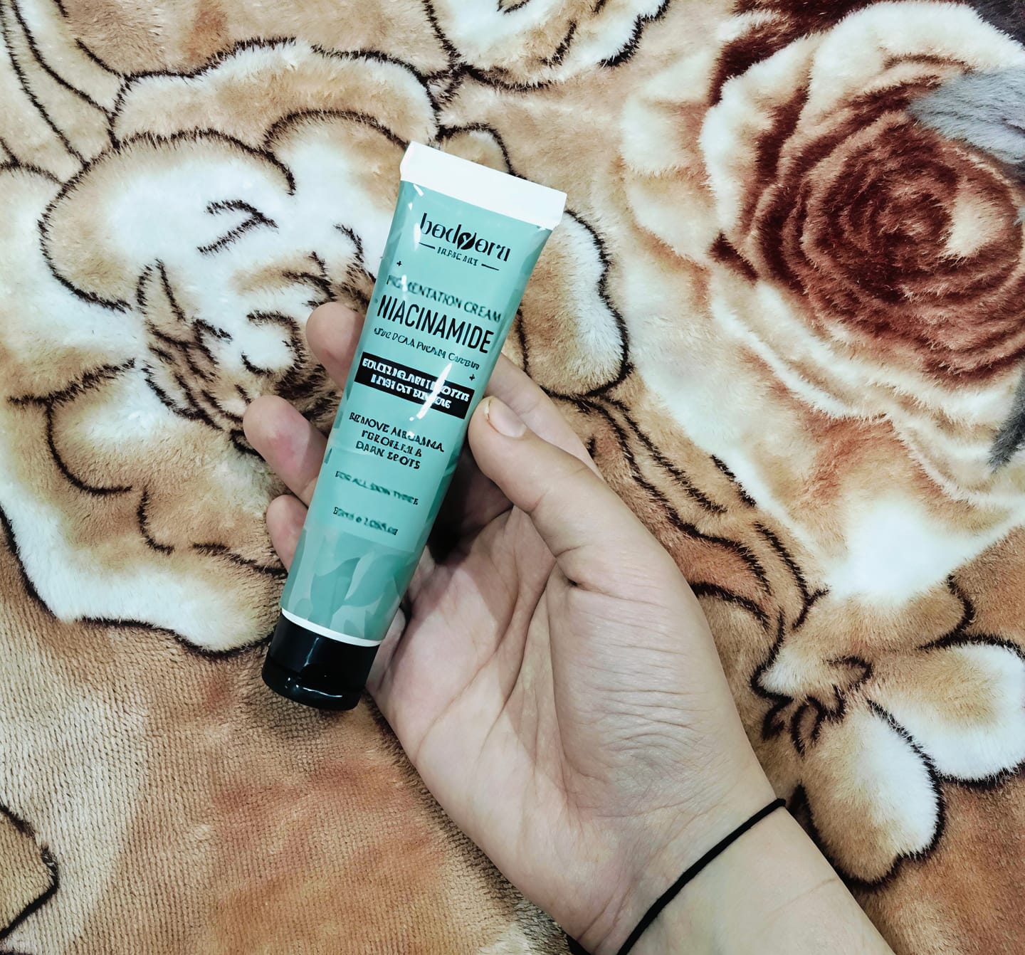 Customer photo review of Niacinamide Pigmentation Cream