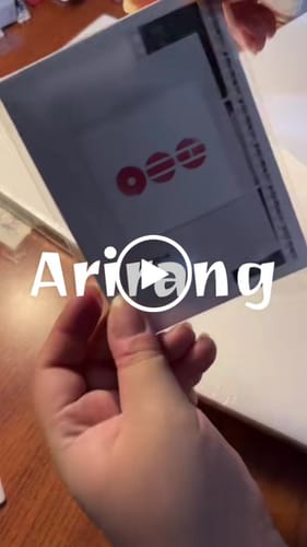 Customer video review of BTS - ARIRANG 5TH ALBUM WEVERSE ALBUMS VER
